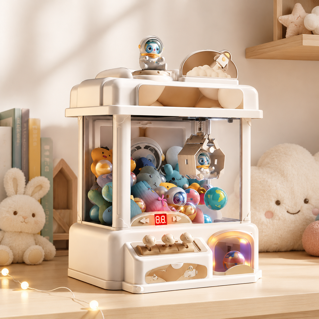 Osterly Mini Arcade Claw Machine – Plush Prize Grabber Toy