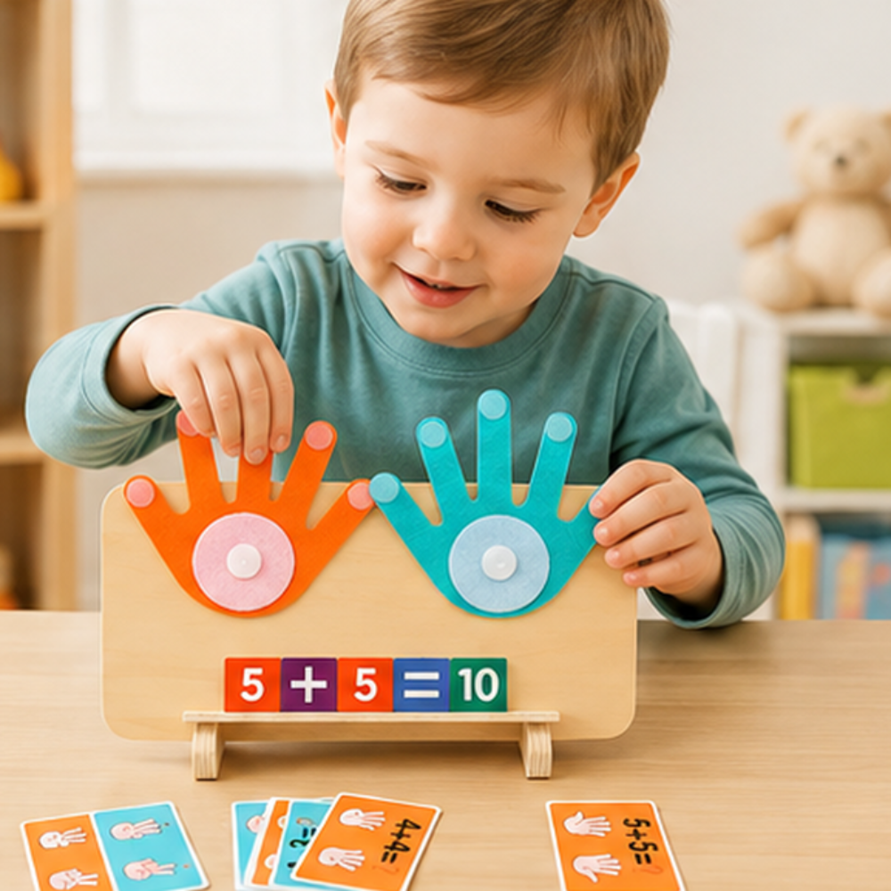 Osterly Wooden Counting Set – Montessori Toddler Math Toy