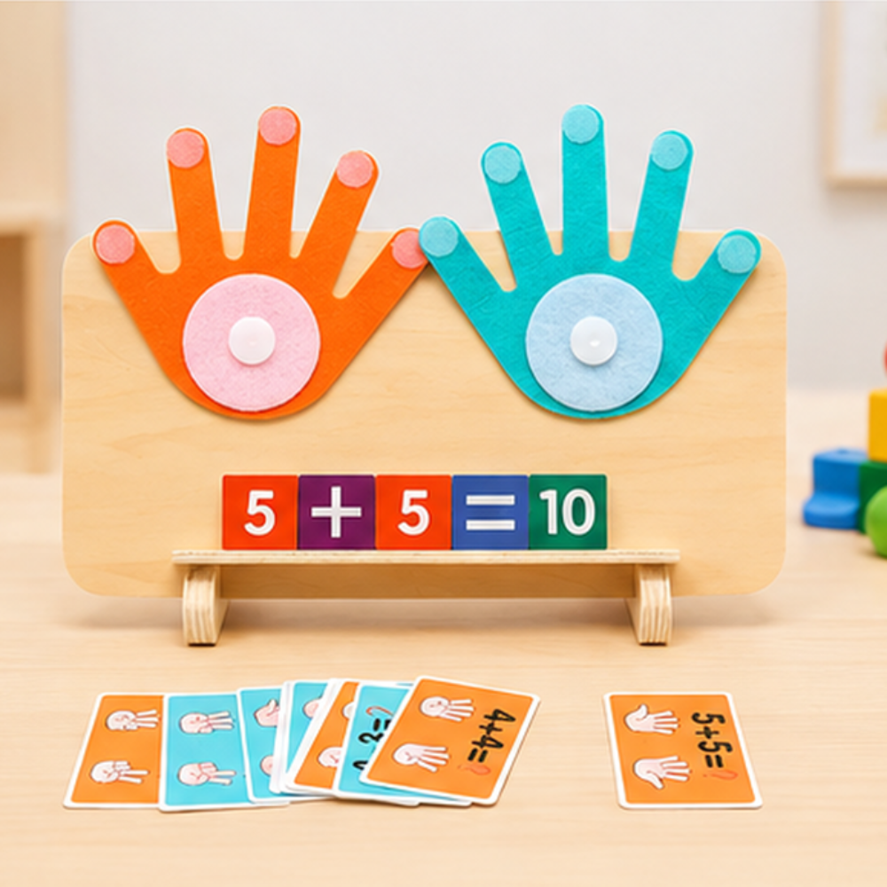 Osterly Wooden Counting Set – Montessori Toddler Math Toy