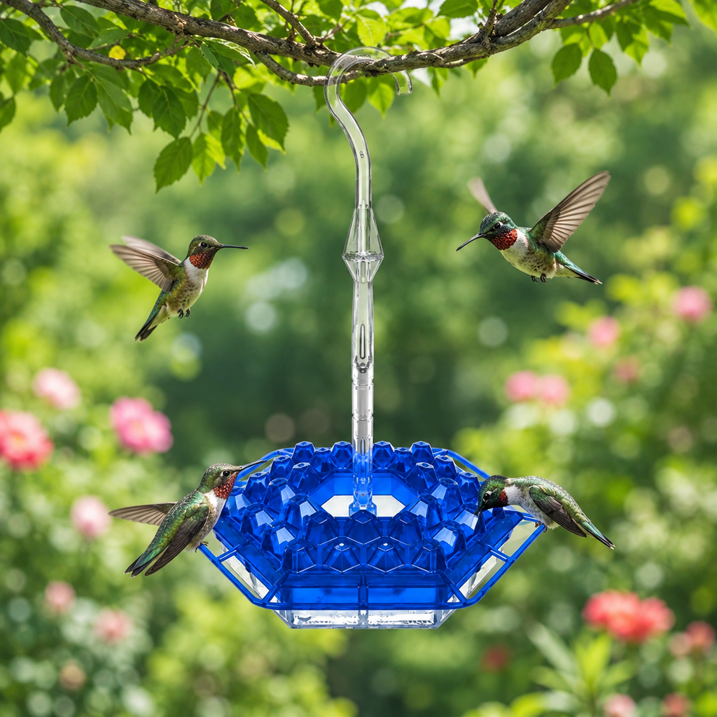 Osterly Hummingbird Feeder – Bee-Guard Garden Bird Feeder