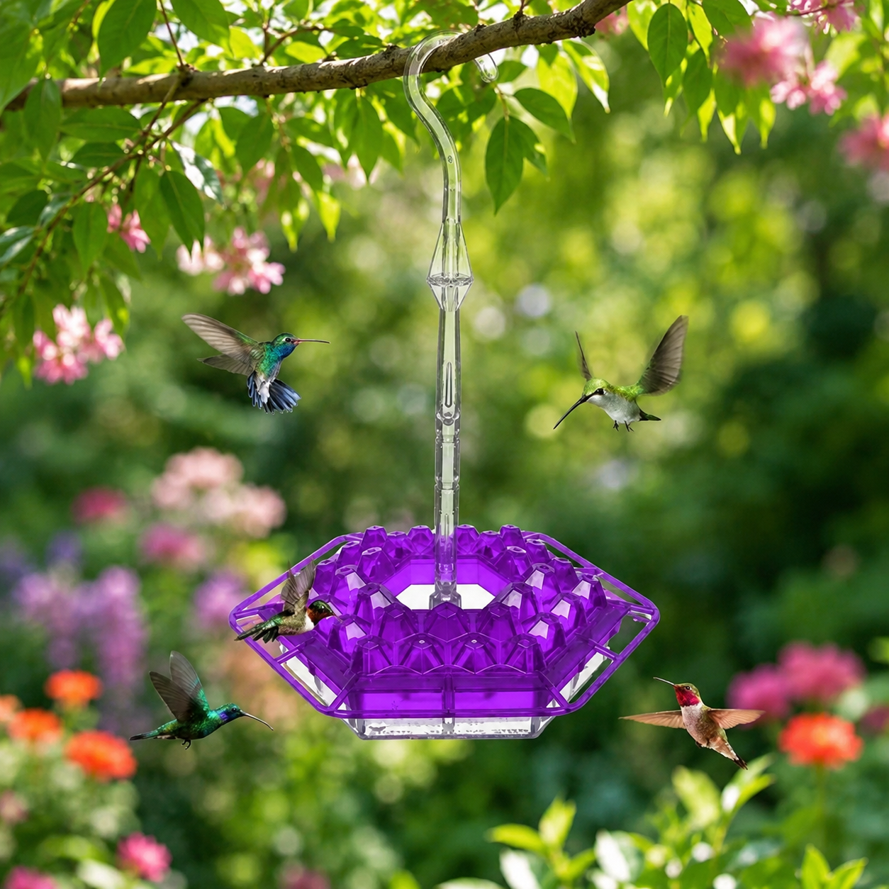 Osterly Hummingbird Feeder – Bee-Guard Garden Bird Feeder