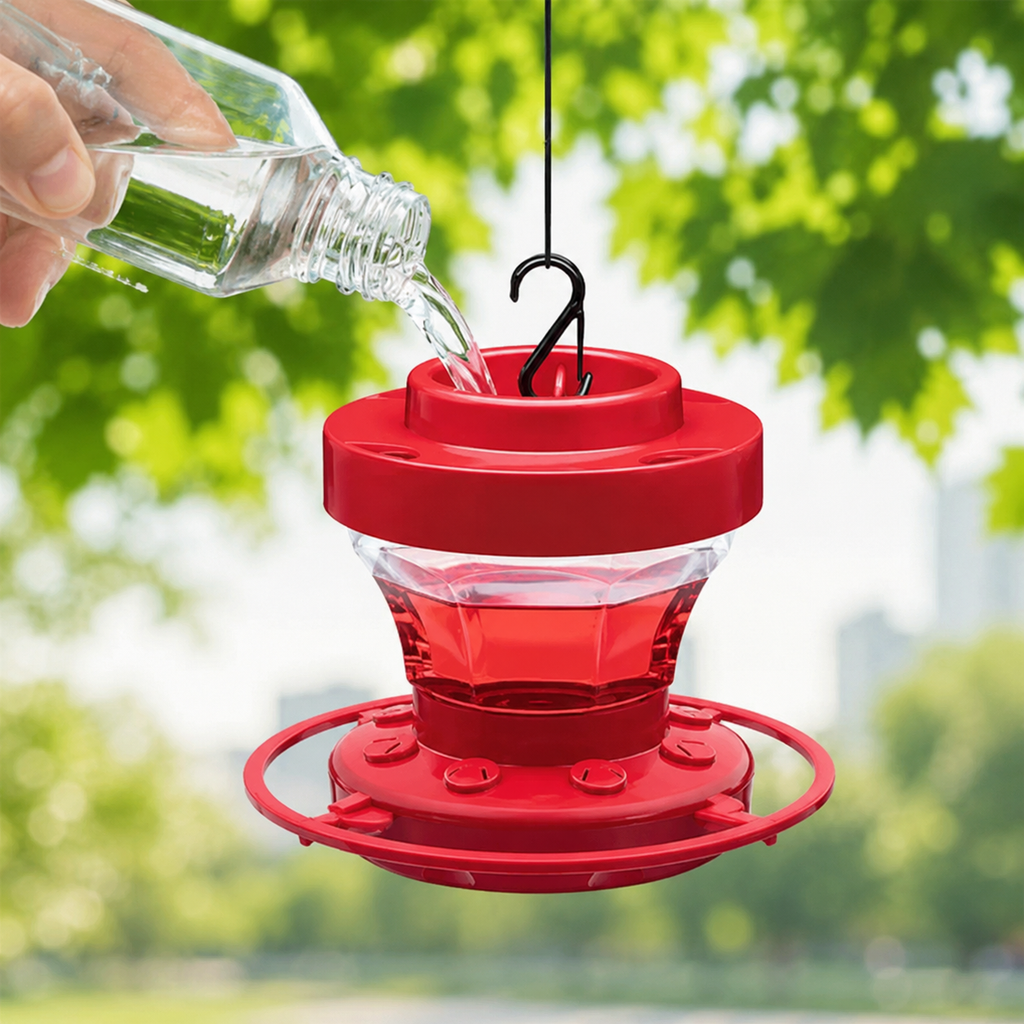 Osterly Hanging Hummingbird Feeder – Easy-Fill Garden Feeder