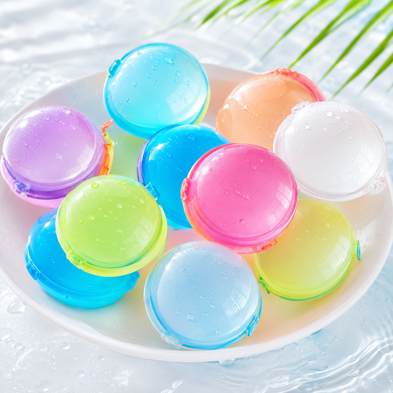 Osterly Reusable Water Balloons – Refillable Outdoor Water Toy