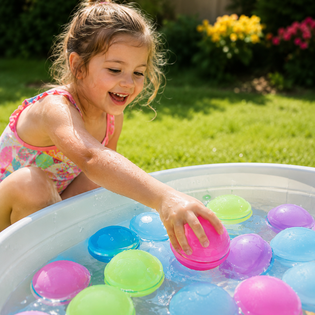 Osterly Reusable Water Balloons – Refillable Outdoor Water Toy