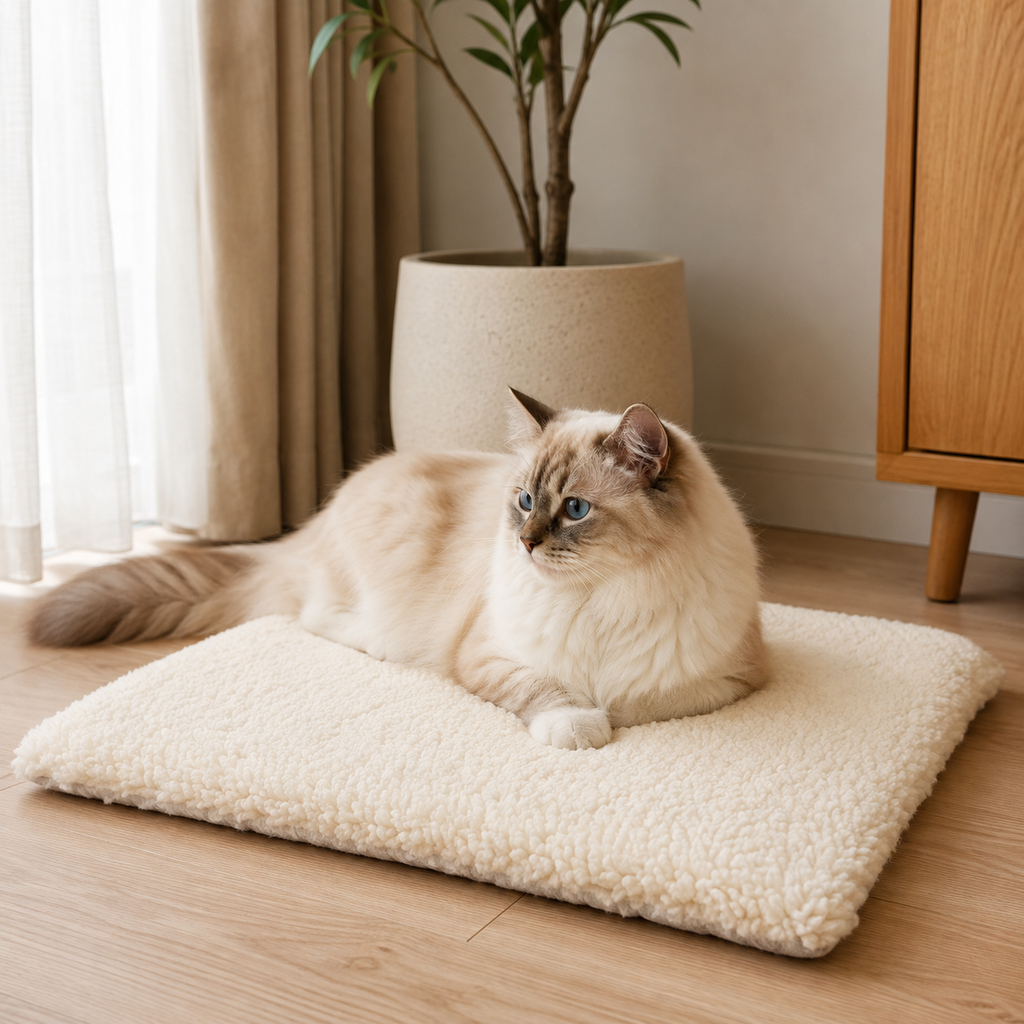 Osterly Self-Warming Cat Mat – Non-Electric Washable Pet Bed