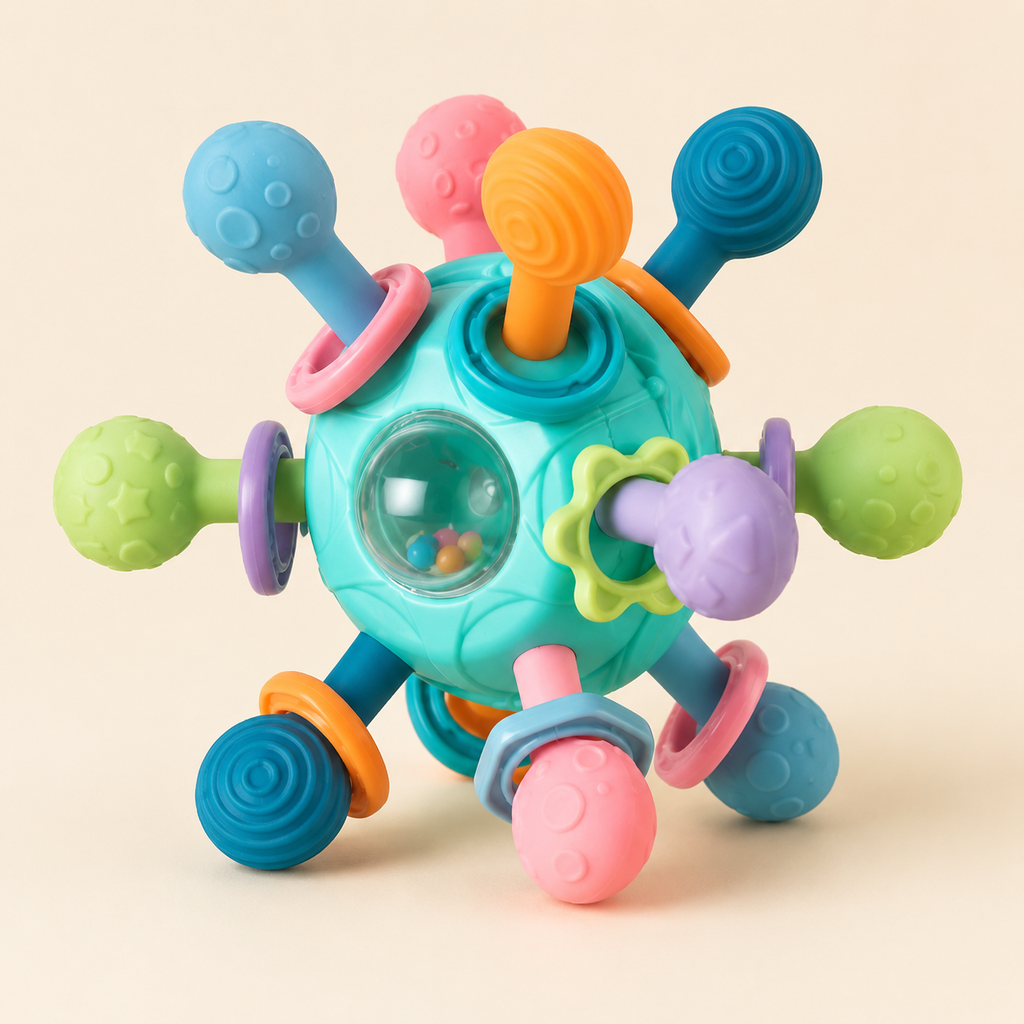 Osterly Sensory Ball – Textured Infant Rattle and Teether