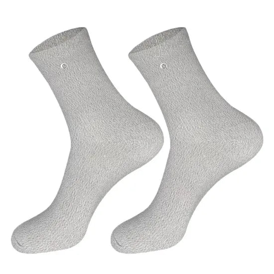 Silver Fiber Conductive Earthing Grounding Socks for Neuropathy Treatment