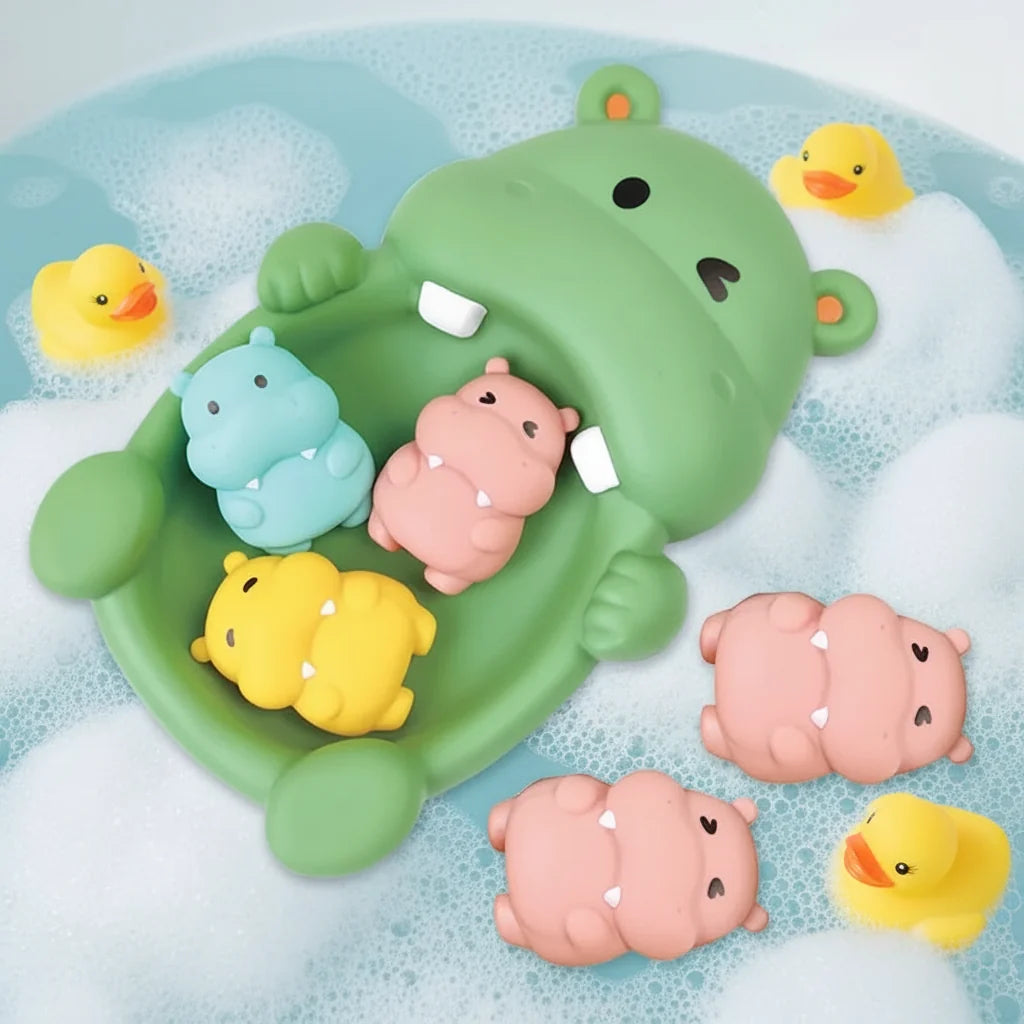 Osterly Animal Bath Toys – Floating Baby Adventure Play Set