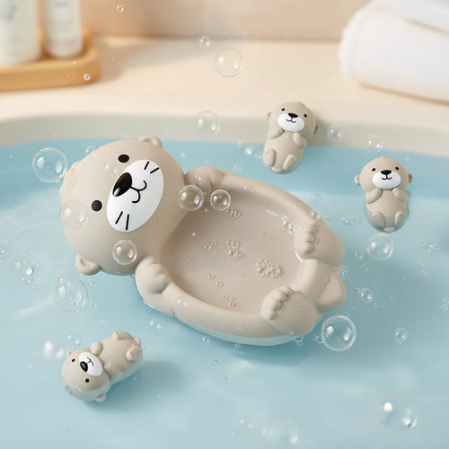 Osterly Animal Bath Toys – Floating Baby Adventure Play Set