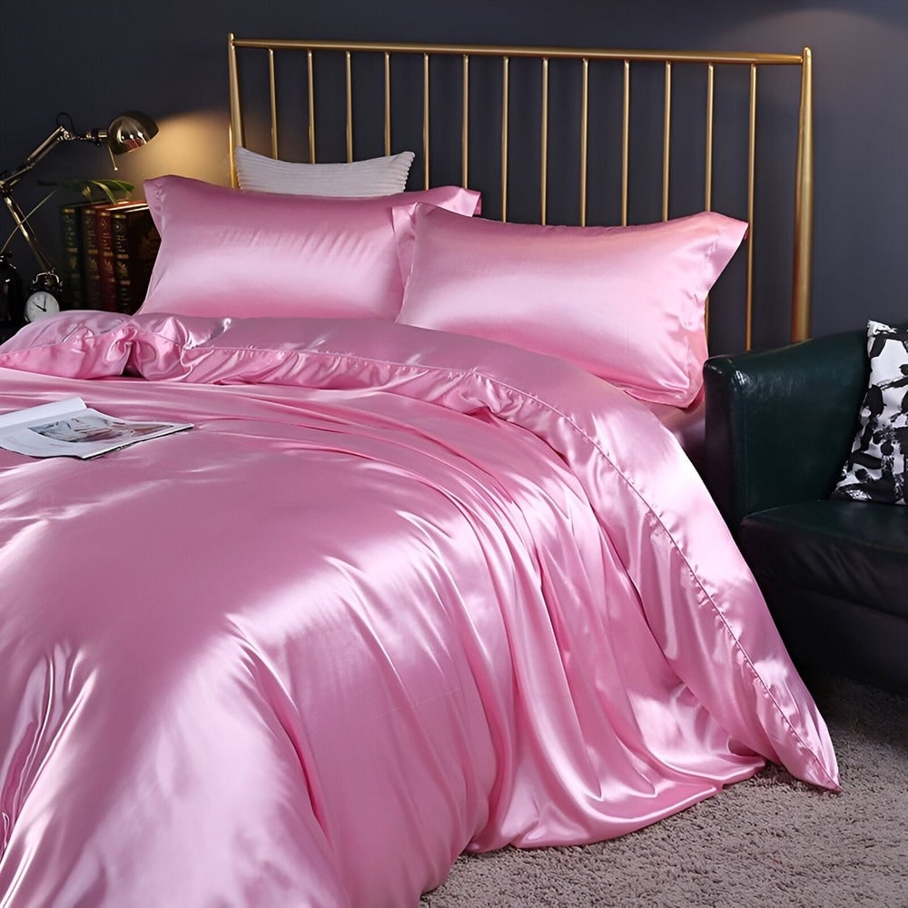 Osterly Mulberry Silk Duvet Set – Cooling Reversible Bedding