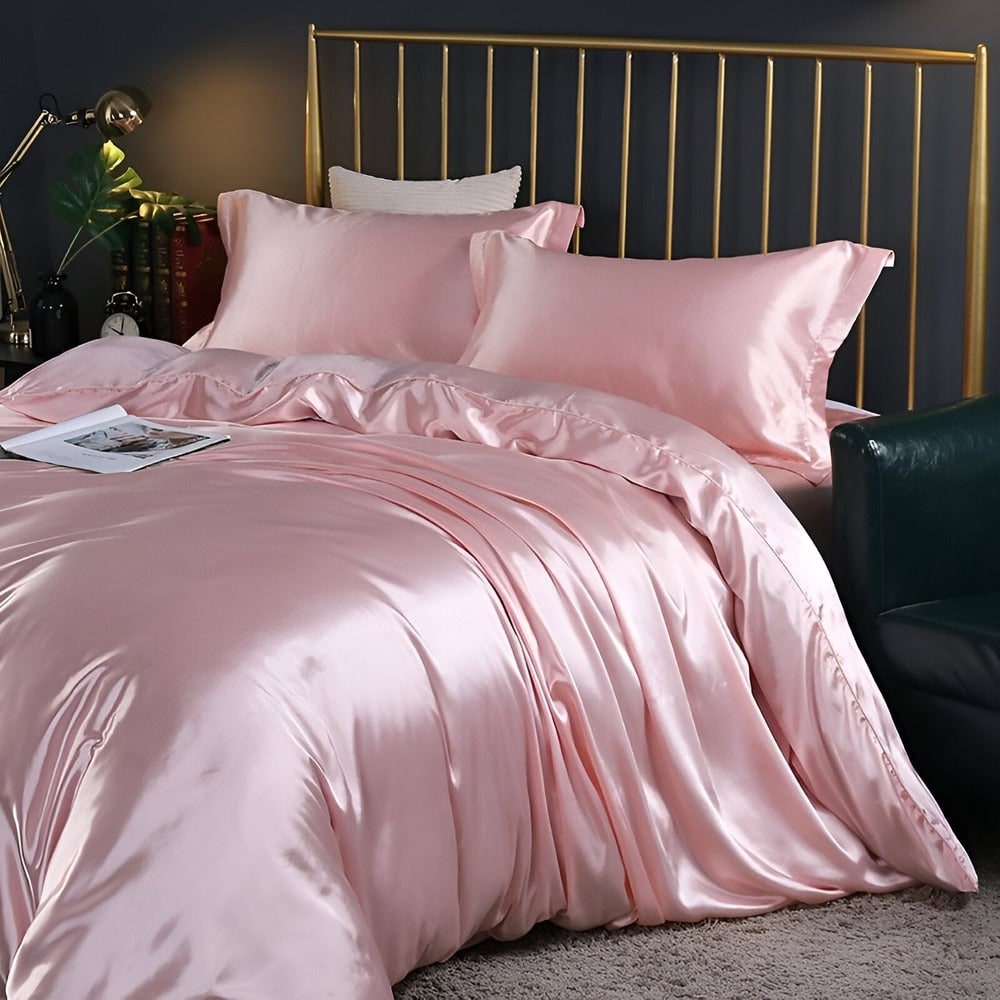 Osterly Mulberry Silk Duvet Set – Cooling Reversible Bedding