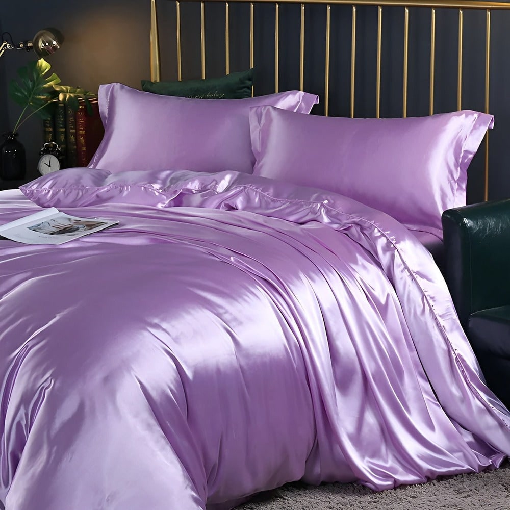 Osterly Mulberry Silk Duvet Set – Cooling Reversible Bedding