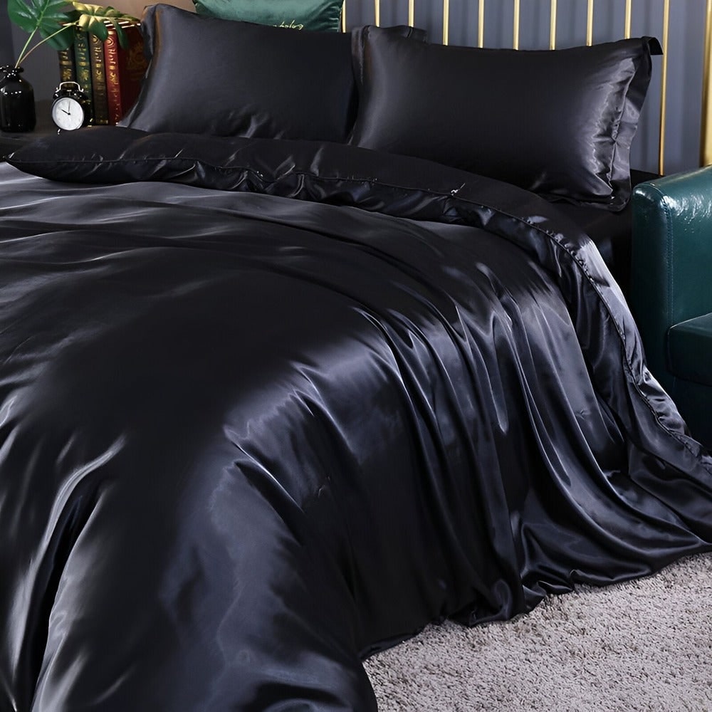 Osterly Mulberry Silk Duvet Set – Cooling Reversible Bedding