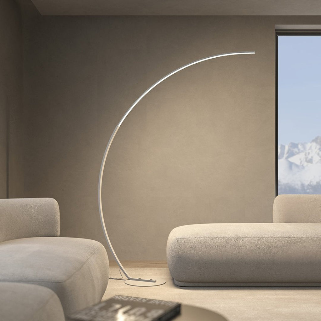Osterly Arc Floor Lamp – Modern Adjustable LED Reading Light