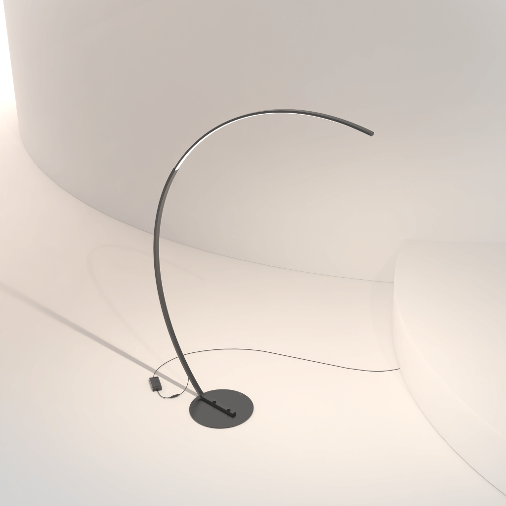 Osterly Arc Floor Lamp – Modern Adjustable LED Reading Light