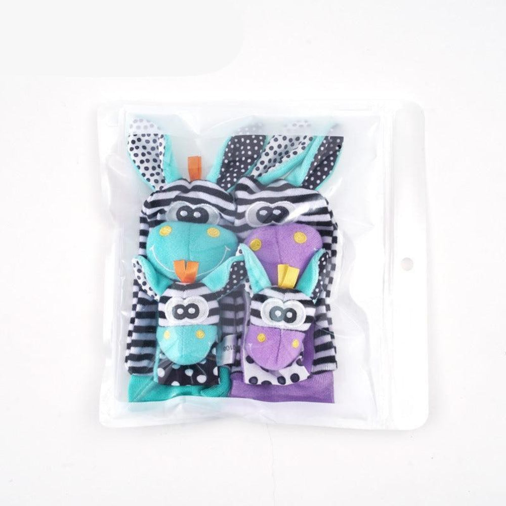 Osterly Baby Sensory Socks – Developmental Rattle Wristbands