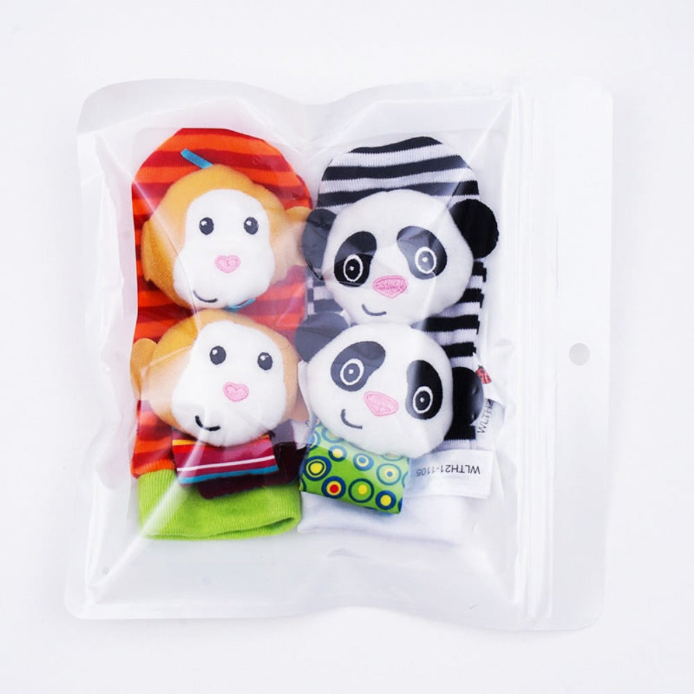 Osterly Baby Sensory Socks – Developmental Rattle Wristbands