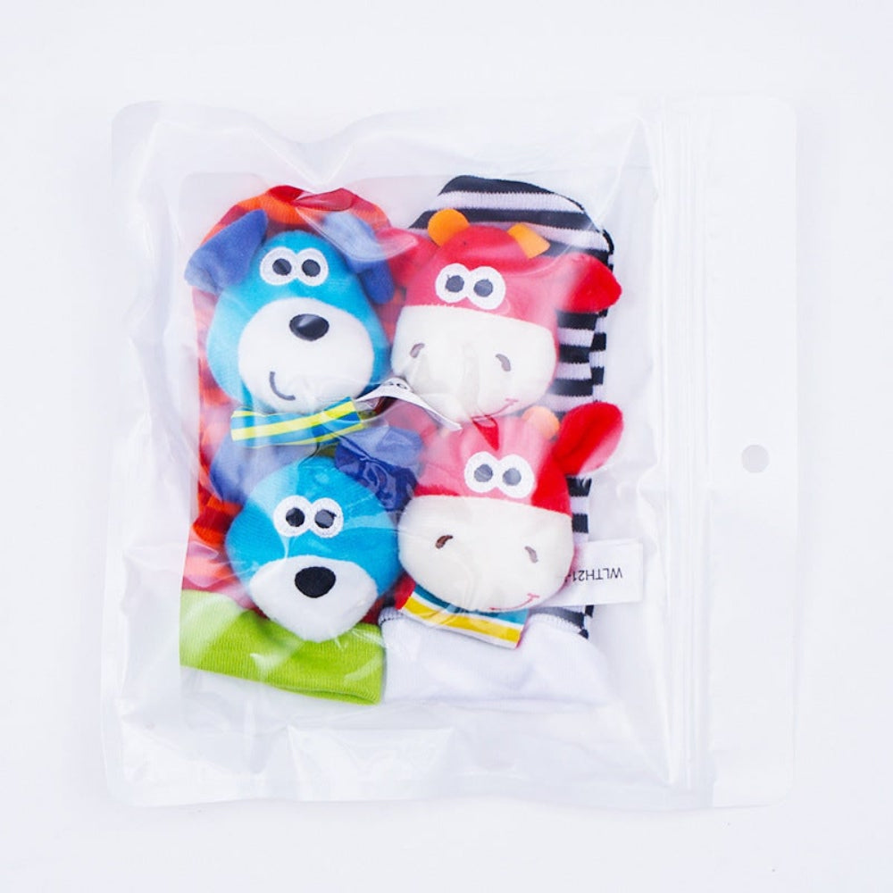 Osterly Baby Sensory Socks – Developmental Rattle Wristbands