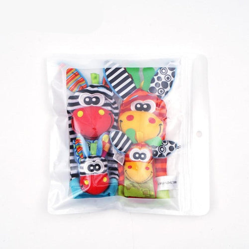 Osterly Baby Sensory Socks – Developmental Rattle Wristbands
