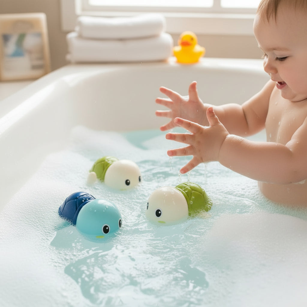 Osterly Floating Bath Toys – Water Play Set for the Tub