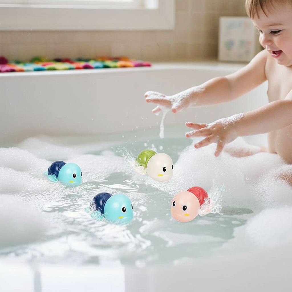 Osterly Floating Bath Toys – Water Play Set for the Tub