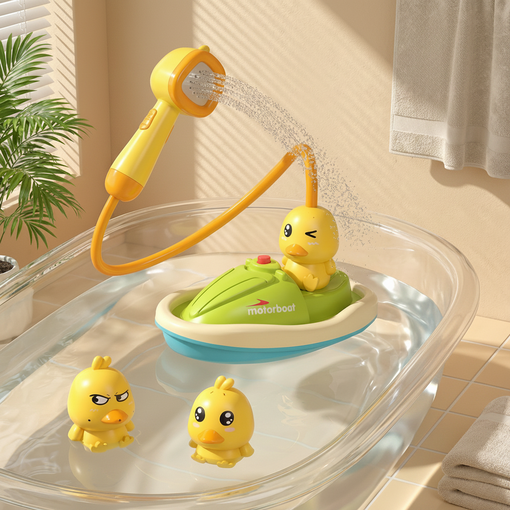 Osterly Bath Toy Playset – Floating Water Toys for Infants