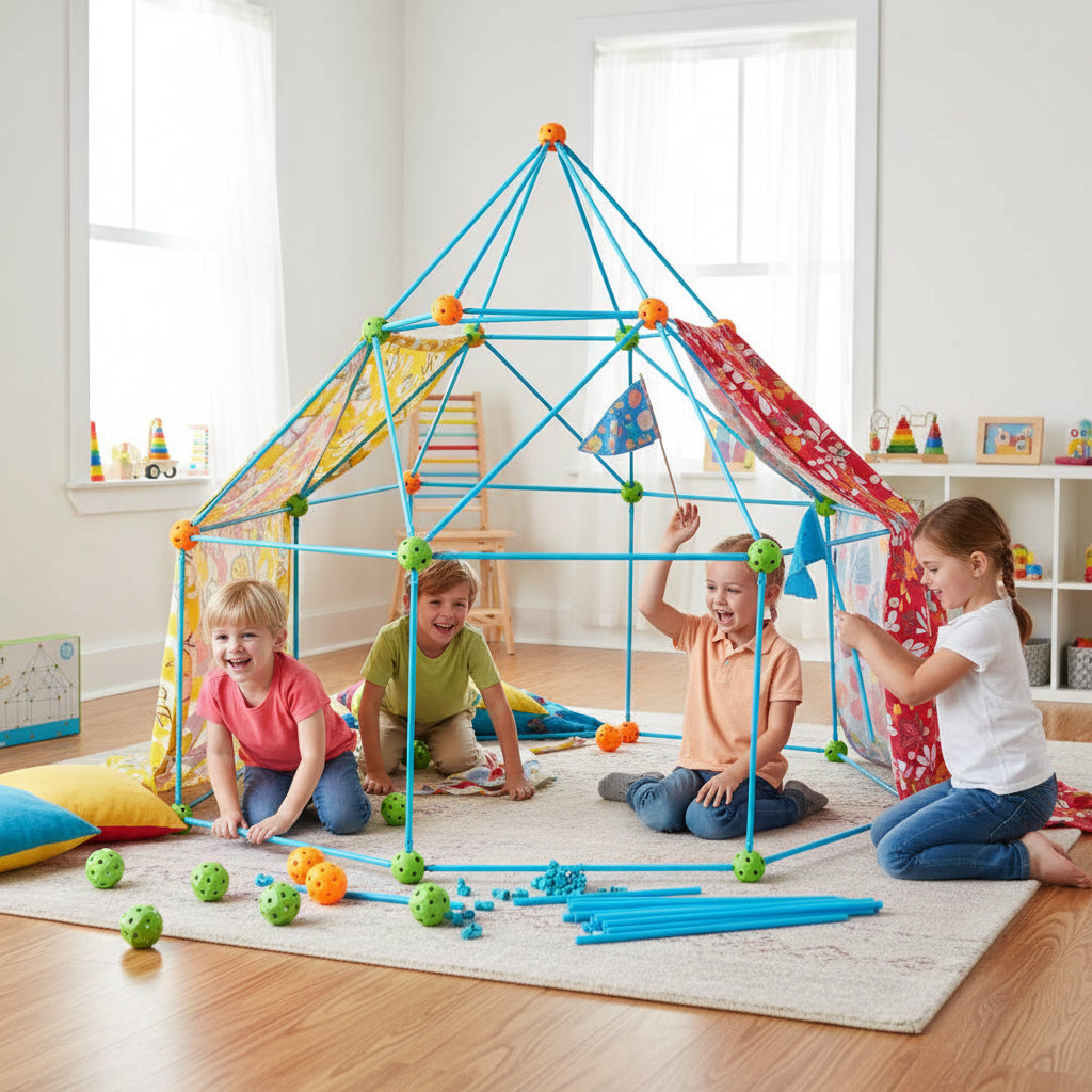 Osterly Building Tent Kit – Creative Construction Play Set
