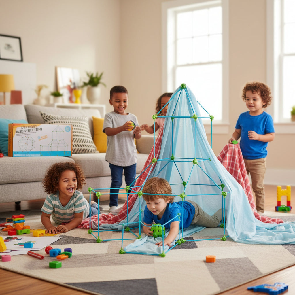 Osterly Building Tent Kit – Creative Construction Play Set