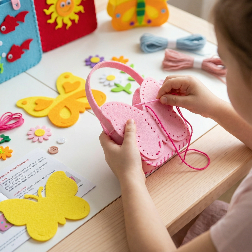 Osterly Kids Sewing Kit – Beginner Craft and Activity Set