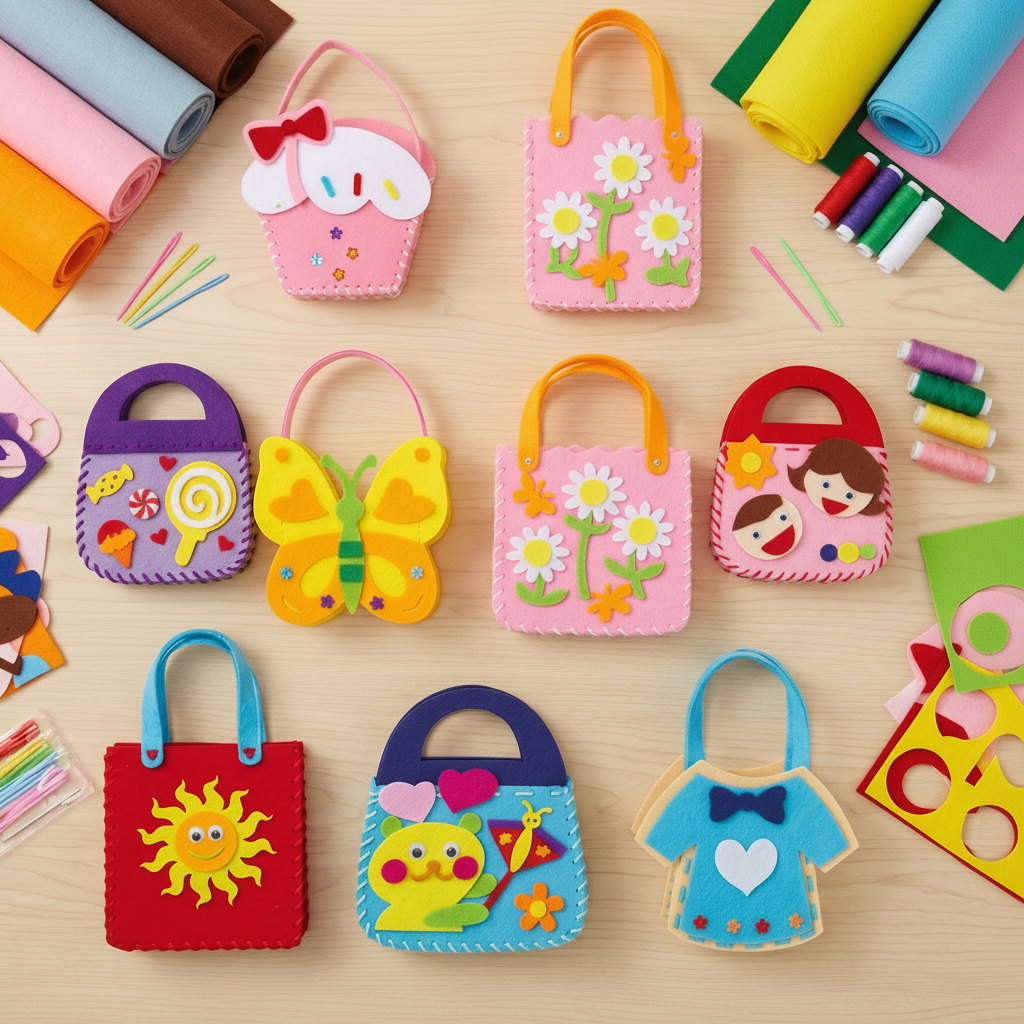 Osterly Kids Sewing Kit – Beginner Craft and Activity Set