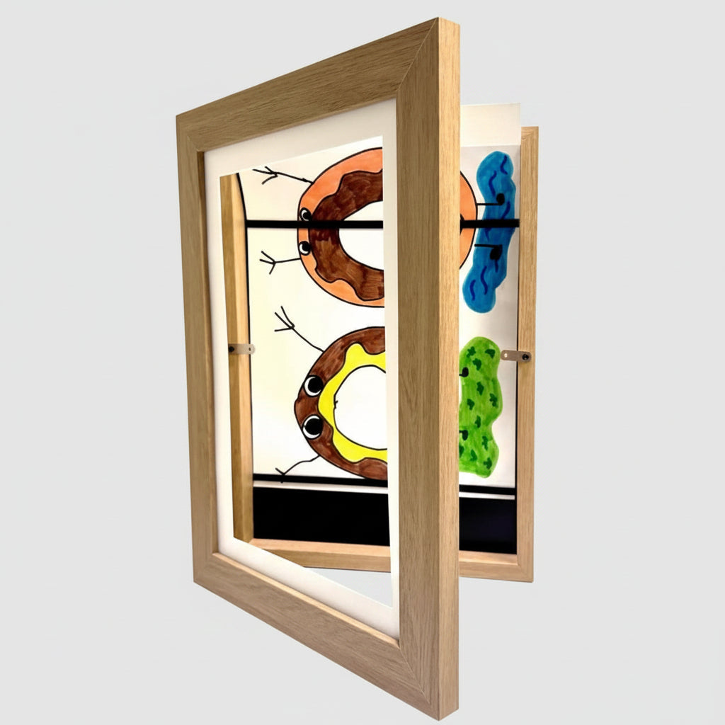 Osterly Kids Art Frame – Wall-Mounted Drawing Display