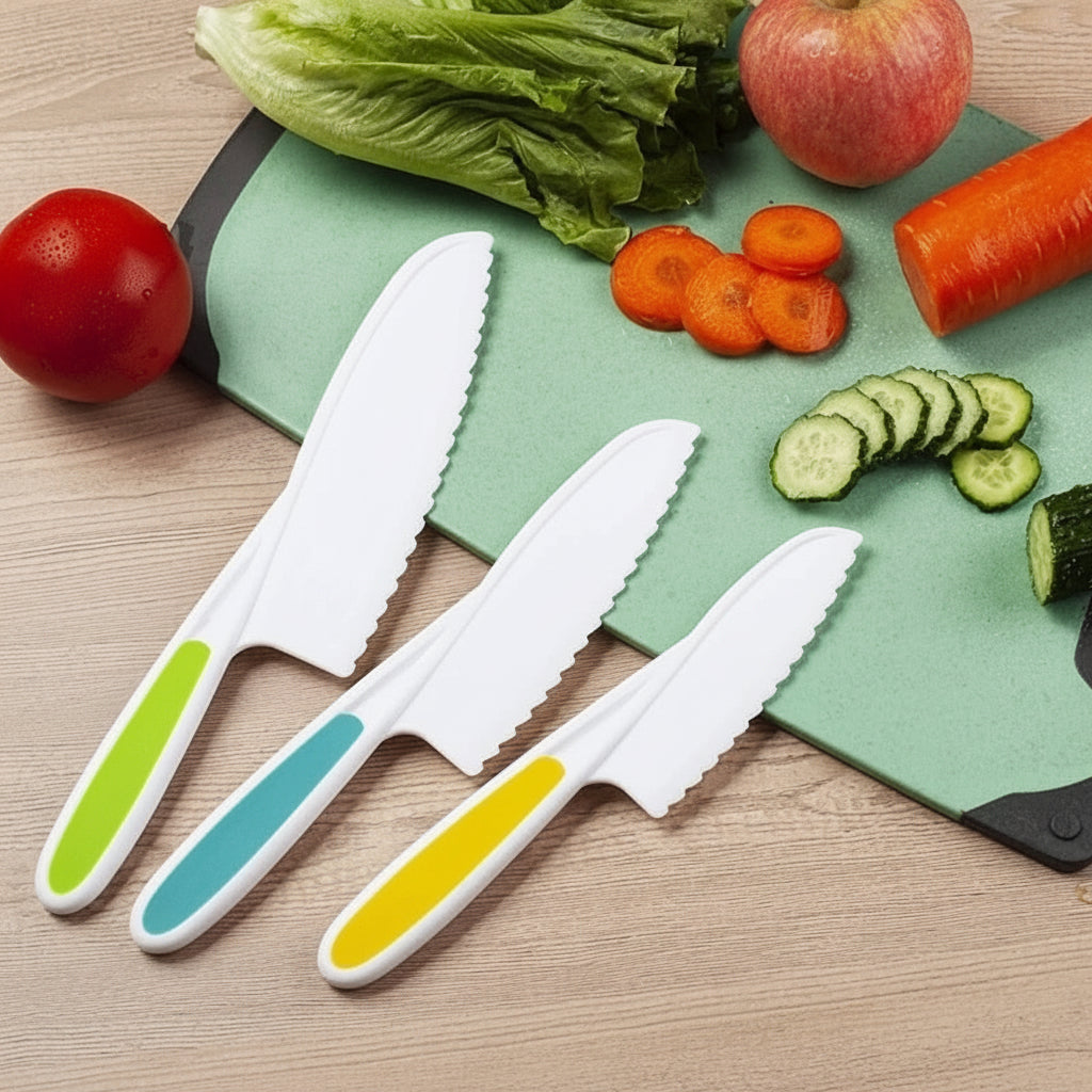 Osterly Play Kitchen Set – Safe Cutting Toy Food for Kids