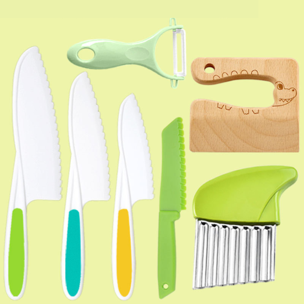 Osterly Play Kitchen Set – Safe Cutting Toy Food for Kids