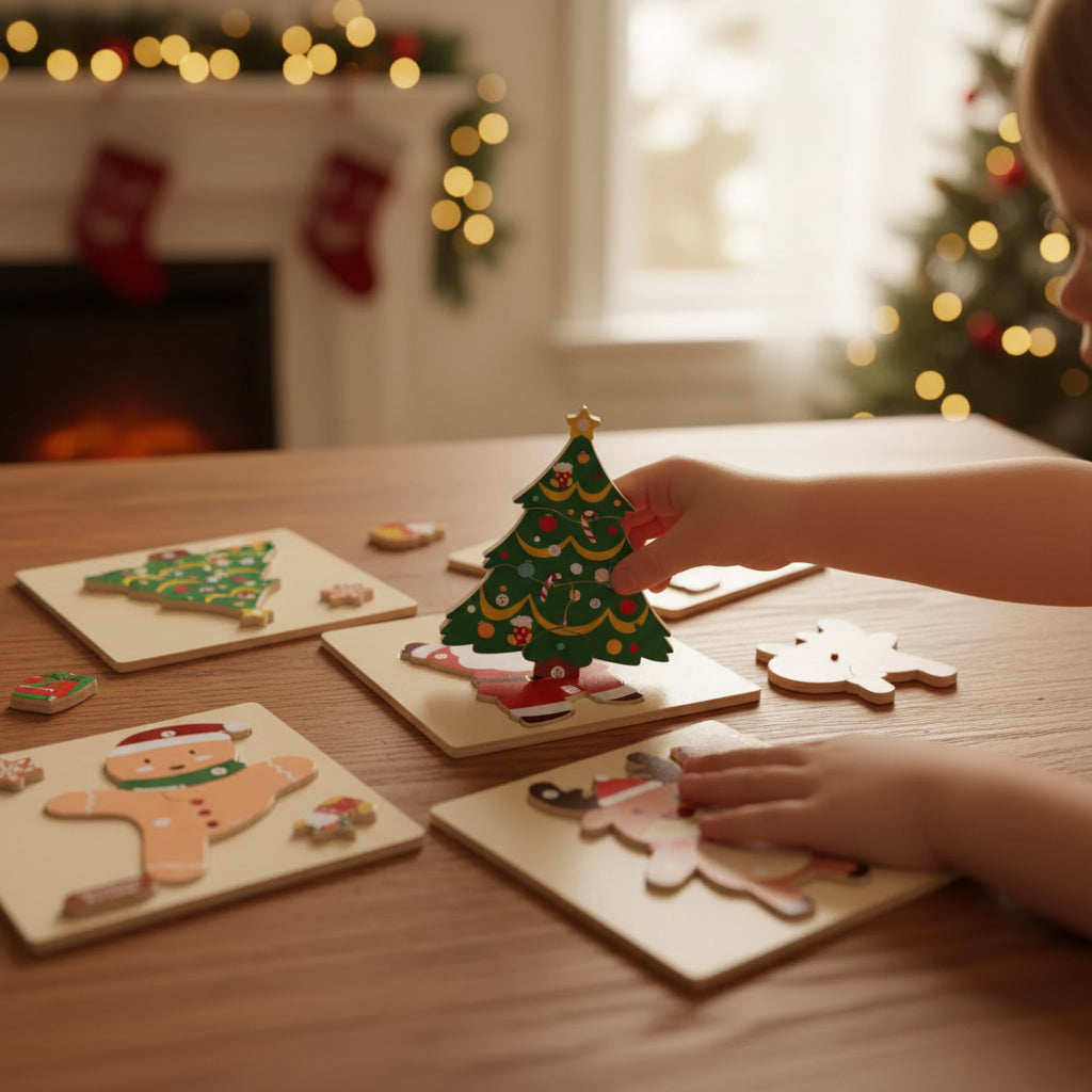 Osterly Christmas Puzzle Set – Festive Holiday Activity