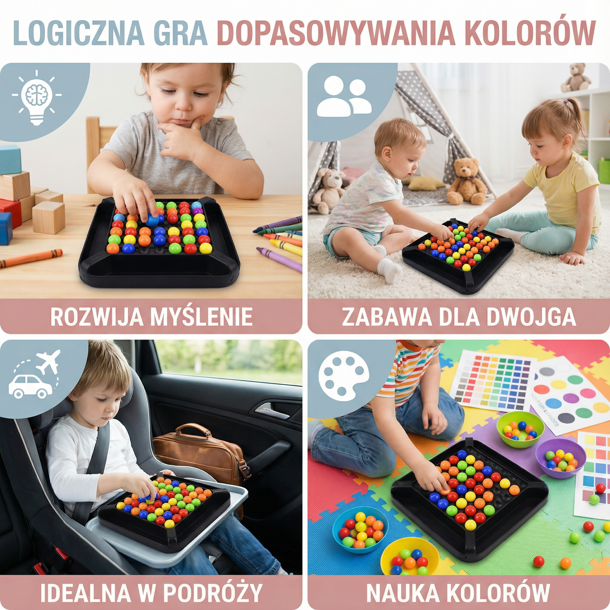 Osterly Color Matching Game – Educational Family Board Game