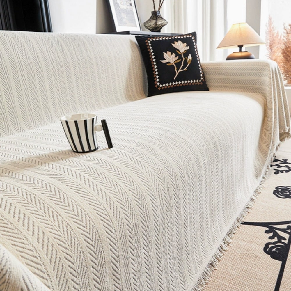 Osterly Decorative Sofa Throw – Couch Cover and Blanket in One