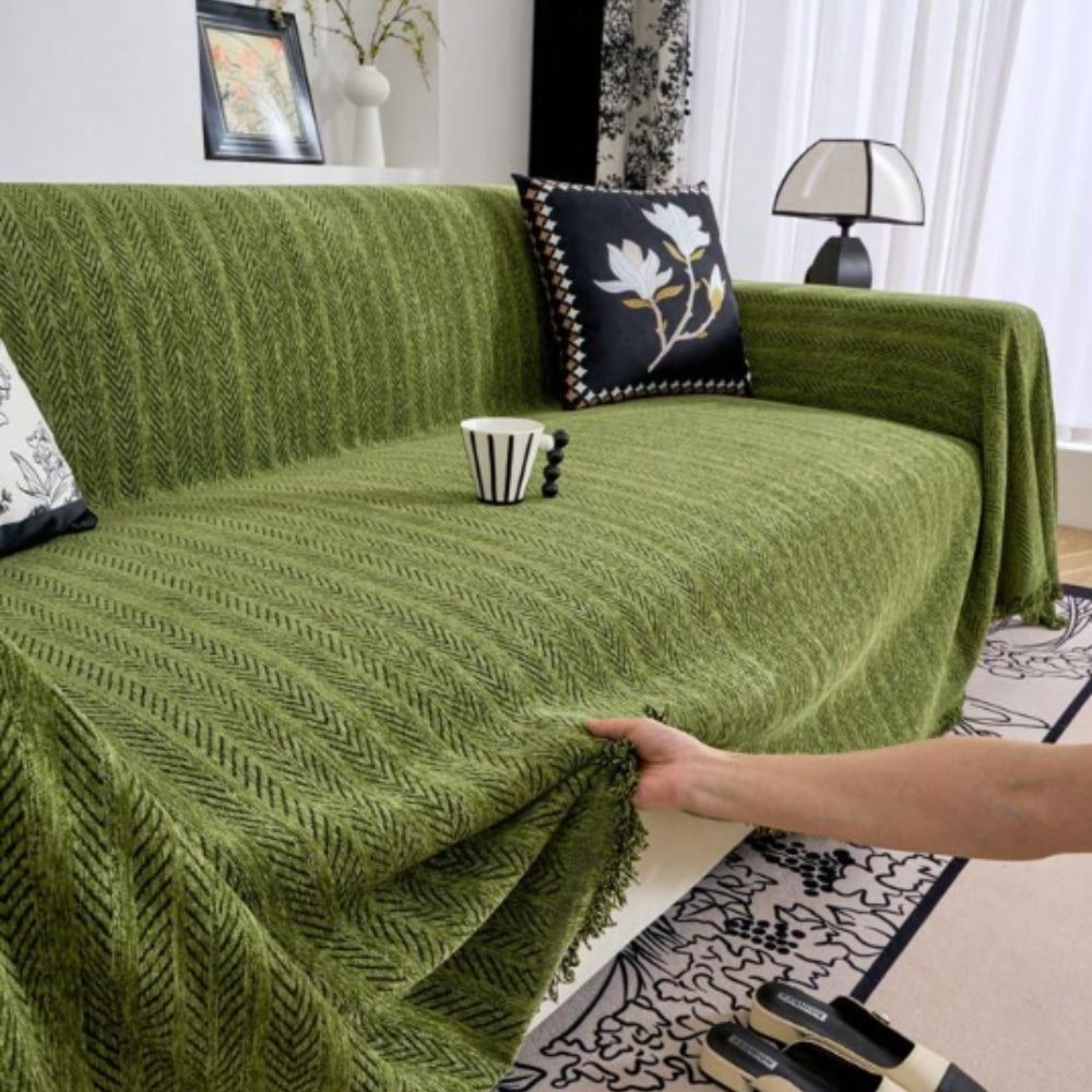 Osterly Decorative Sofa Throw – Couch Cover and Blanket in One