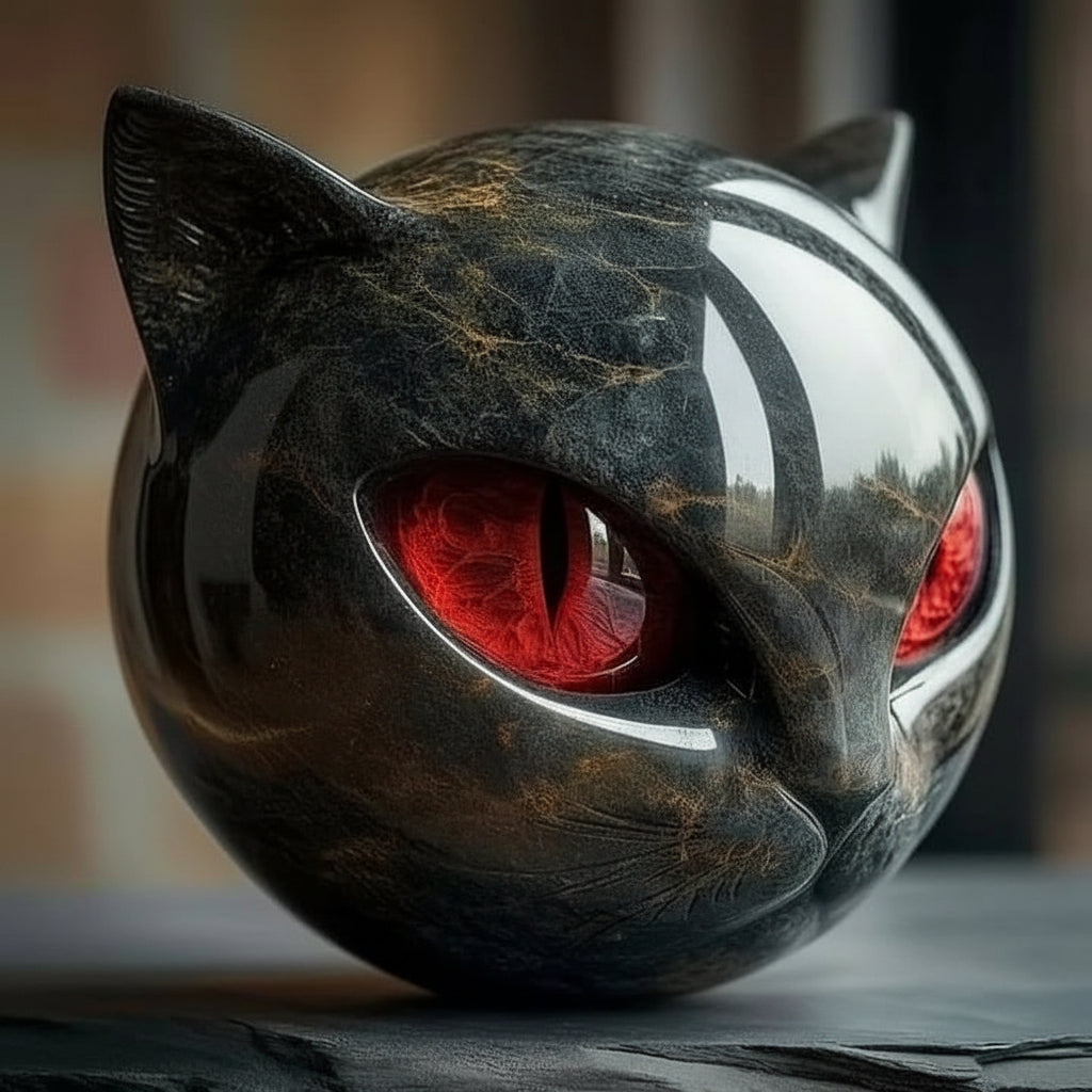 Osterly Decorative Cat Sculpture – Modern Home Accent Piece