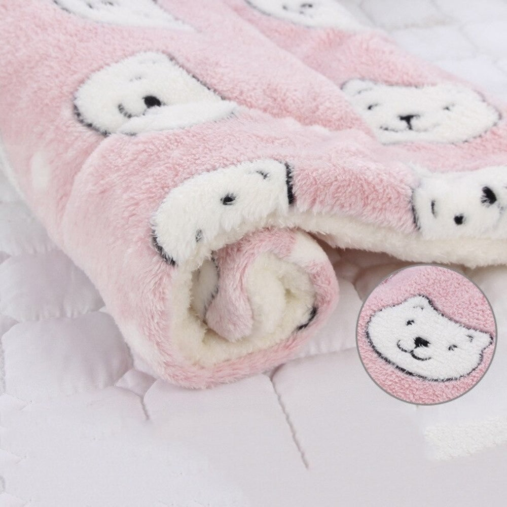 Osterly Plush Dog Blanket – Soft Washable Throw for Pet Beds