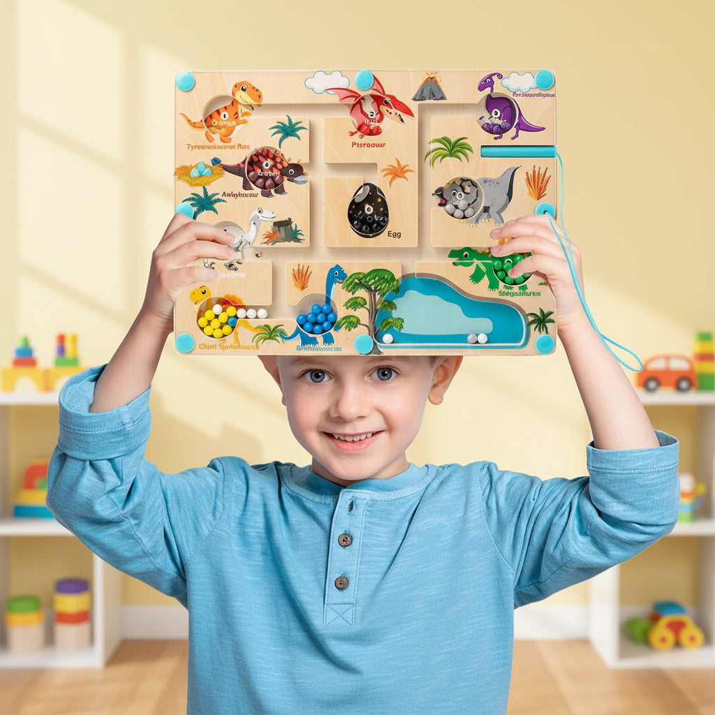 Osterly Dinosaur Maze Toy – Fine Motor Skills Learning Game