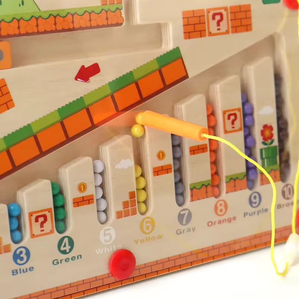 Osterly Magnetic Maze Toy – Fine Motor Skills Board