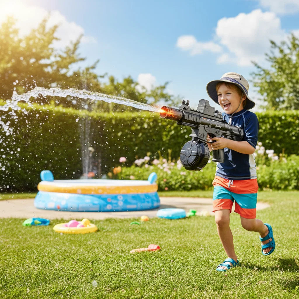 Osterly Electric Water Gun – Rechargeable Outdoor Water Toy