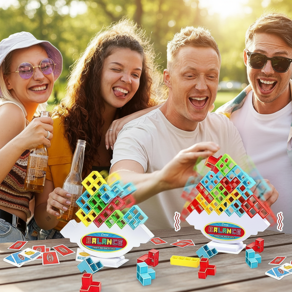 Osterly Stacking Block Game – Family Tower Board Game