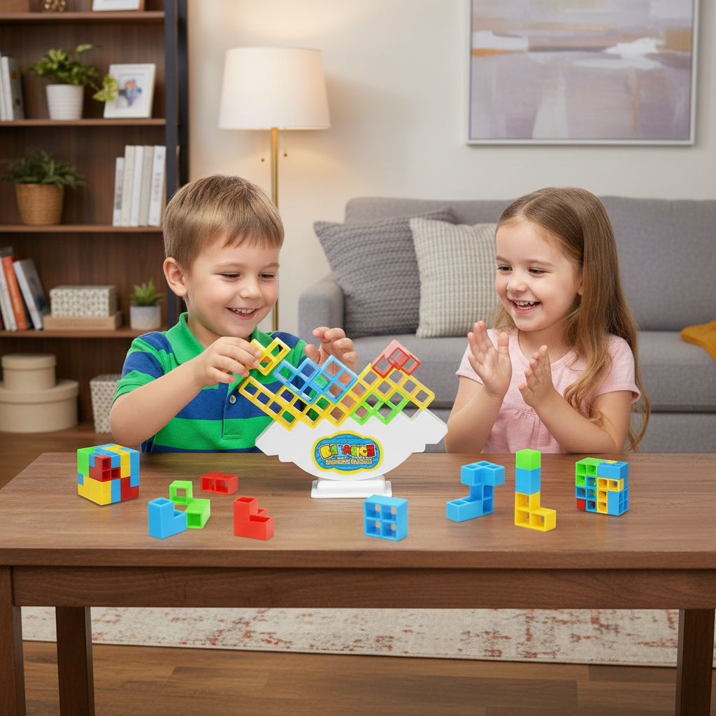Osterly Stacking Block Game – Family Tower Board Game