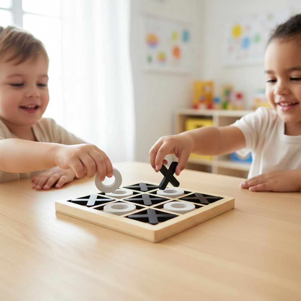 Osterly Tic Tac Toe Set – Classic Family Board Game