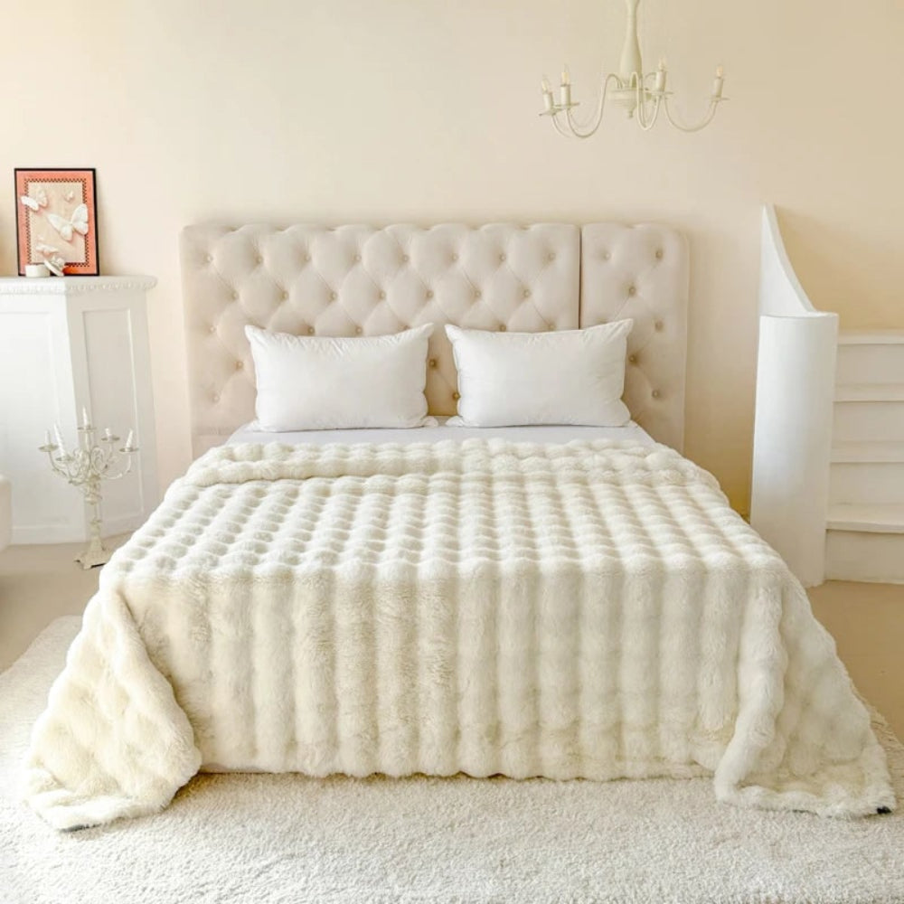 Osterly Faux Fur Blanket – Cozy Soft Plush Throw for Sofas