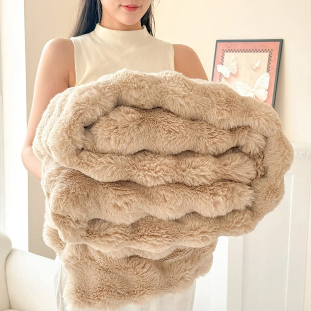 Osterly Faux Fur Blanket – Cozy Soft Plush Throw for Sofas
