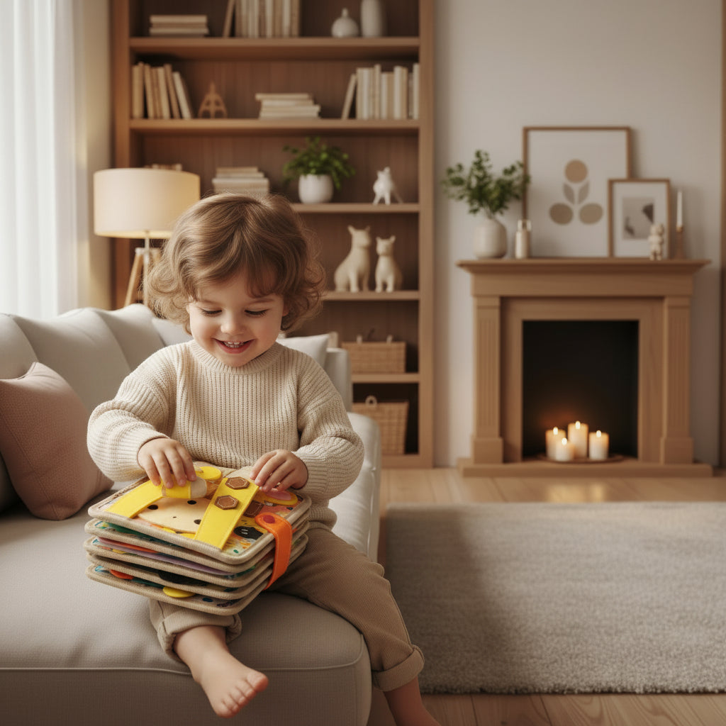 Osterly Felt Board Book Set – Interactive Toddler Learning