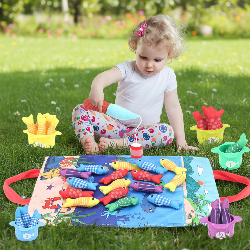 Osterly Fishing Toy Playset – Interactive Magnetic Game