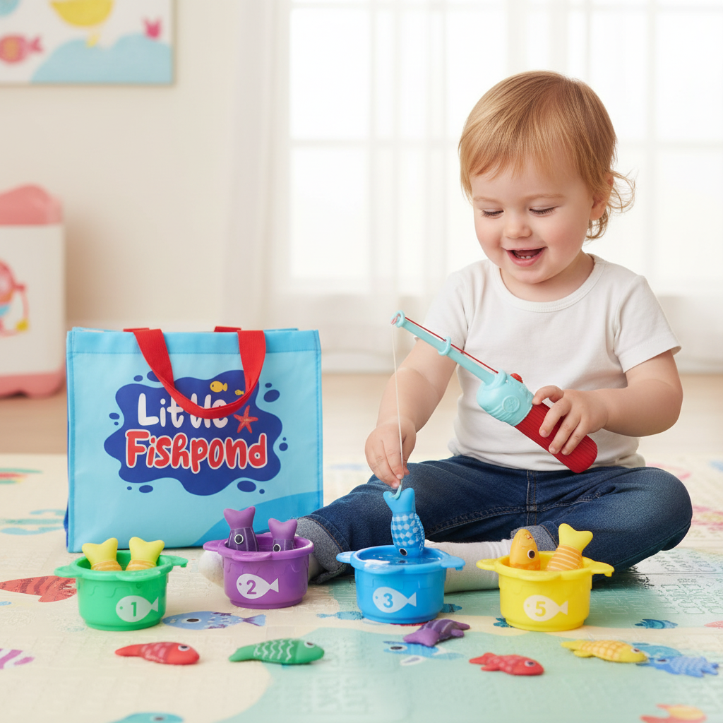 Osterly Fishing Toy Playset – Interactive Magnetic Game